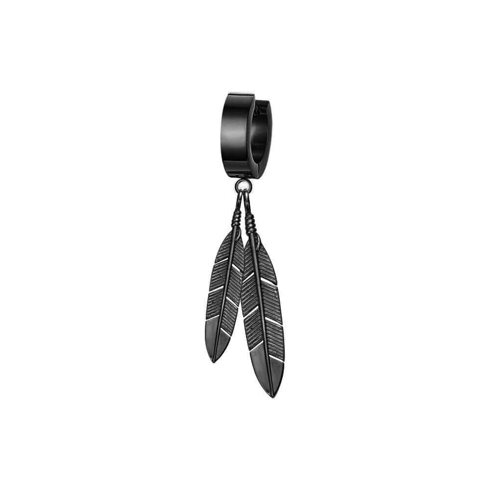 Mister - Feather Earring - 3 FINISHES -