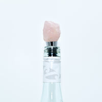 Thumbnail for Whyte Quartz - NEW Natural Stone Wine Bottle Stoppers - 4 STONES -