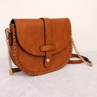 Thumbnail for Riah Fashion - Faux Leather Crossbody Bag - 5 COLORS -