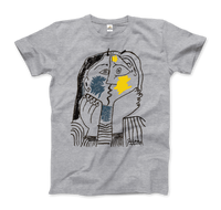 Thumbnail for Pablo Picasso the Kiss 1979 Artwork T-Shirt - 5 COLORS -