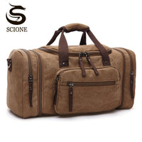 Thumbnail for Large Capacity Mens Luggage - Travel Duffle Bag - Canvas  -  Shoulder Bag - [13-15] DAY  DELIVERY] - 5 COLORS -