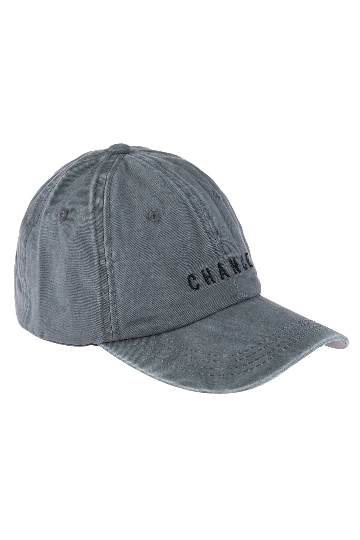 Riah Fashion - "Chance" Embroidered Acid Washed Cap- 5 COLORS