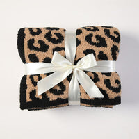 Thumbnail for Cuddley Leopard Decorative Throw Blanket - T - 3 COLORS -