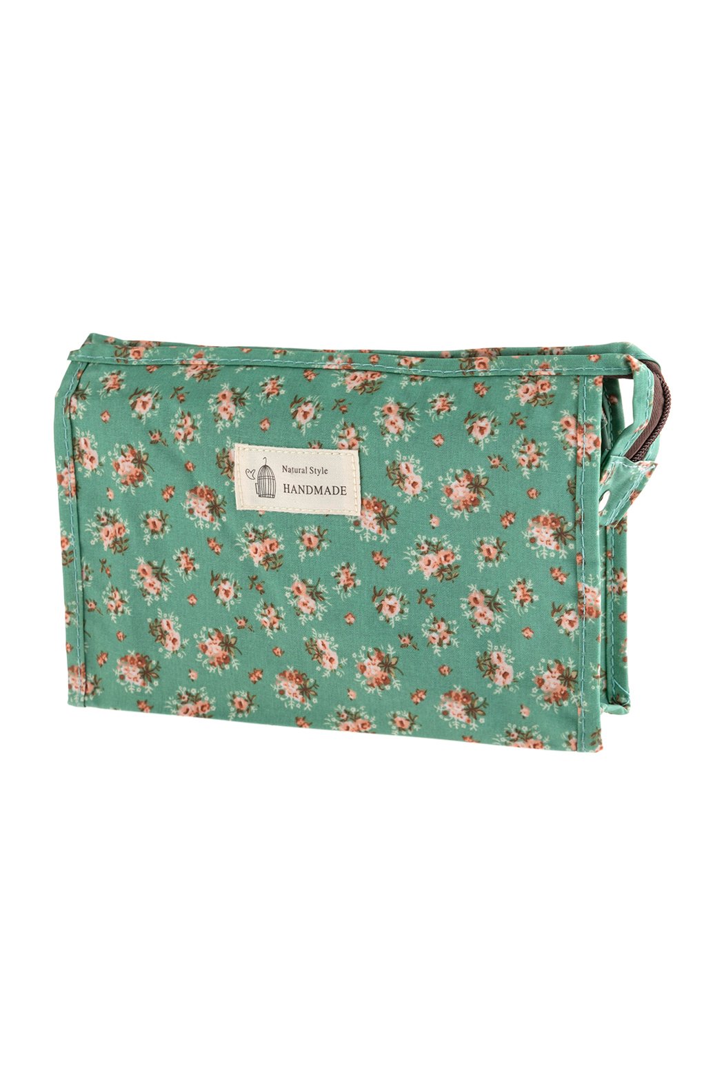 Riah Fashion - Floral Cosmetic Bags - 6 COLOR STYLES