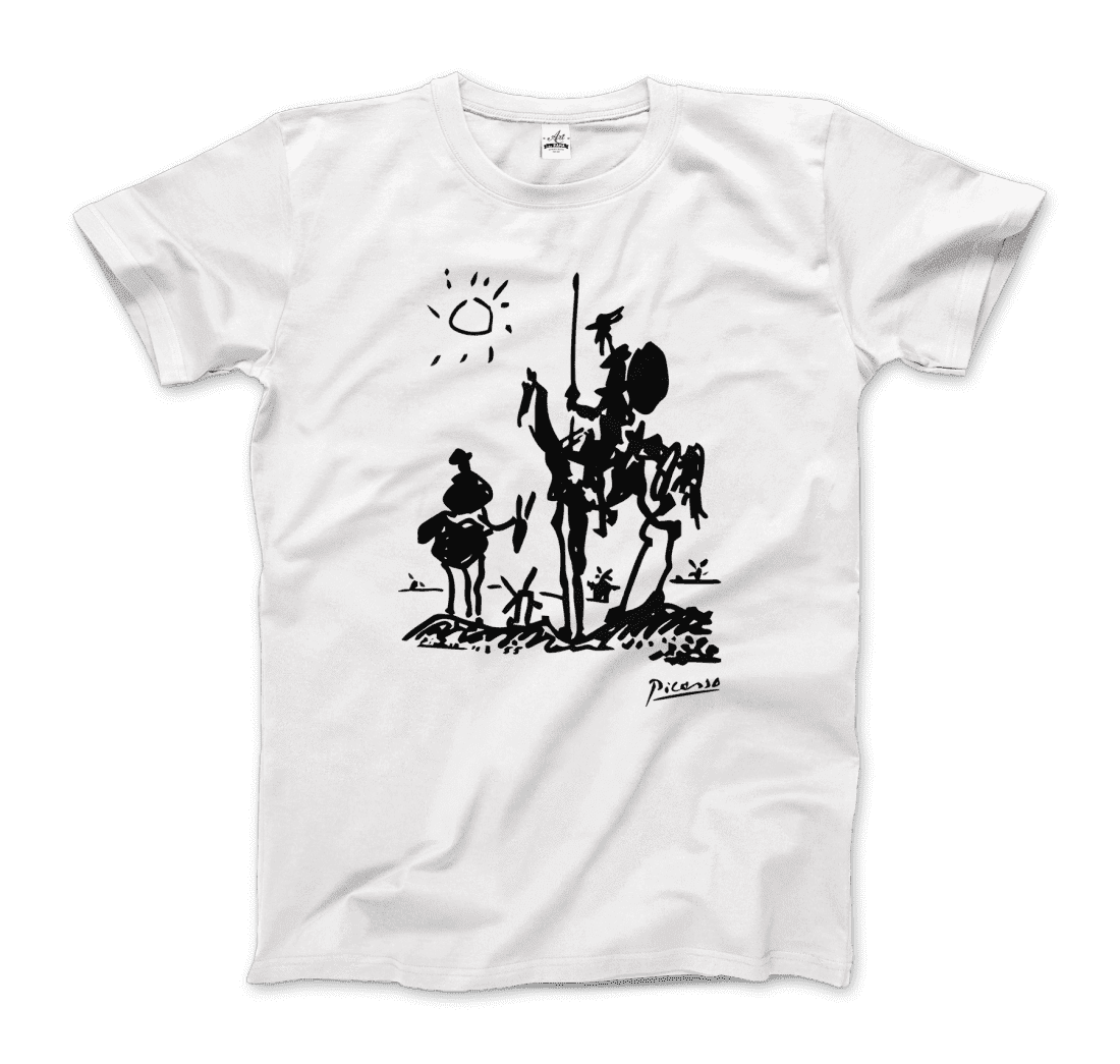 Pablo Picasso - Don Quixote of La Mancha 1955 Artwork T-Shirt  - MENS - WOMENS - 6 COLORS