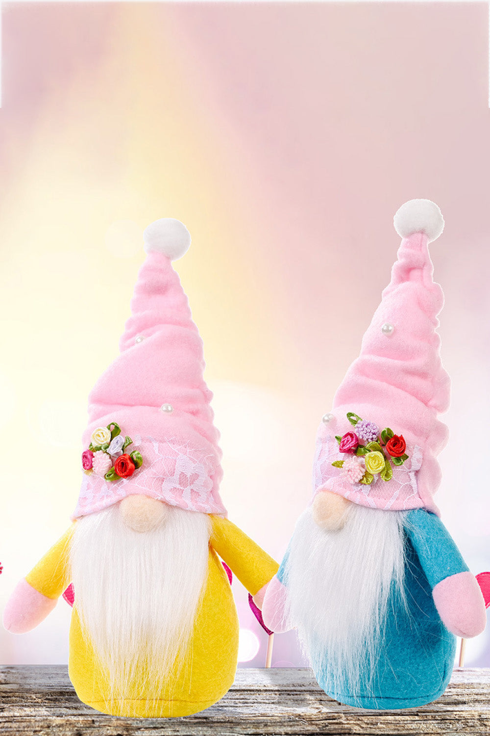 Set of 3 Special Occasion / Mother's Day Gnomes - 9.5" - 3 PCS - 3 TYPES / SET - [5-10 DAY DELIVERY] - T -