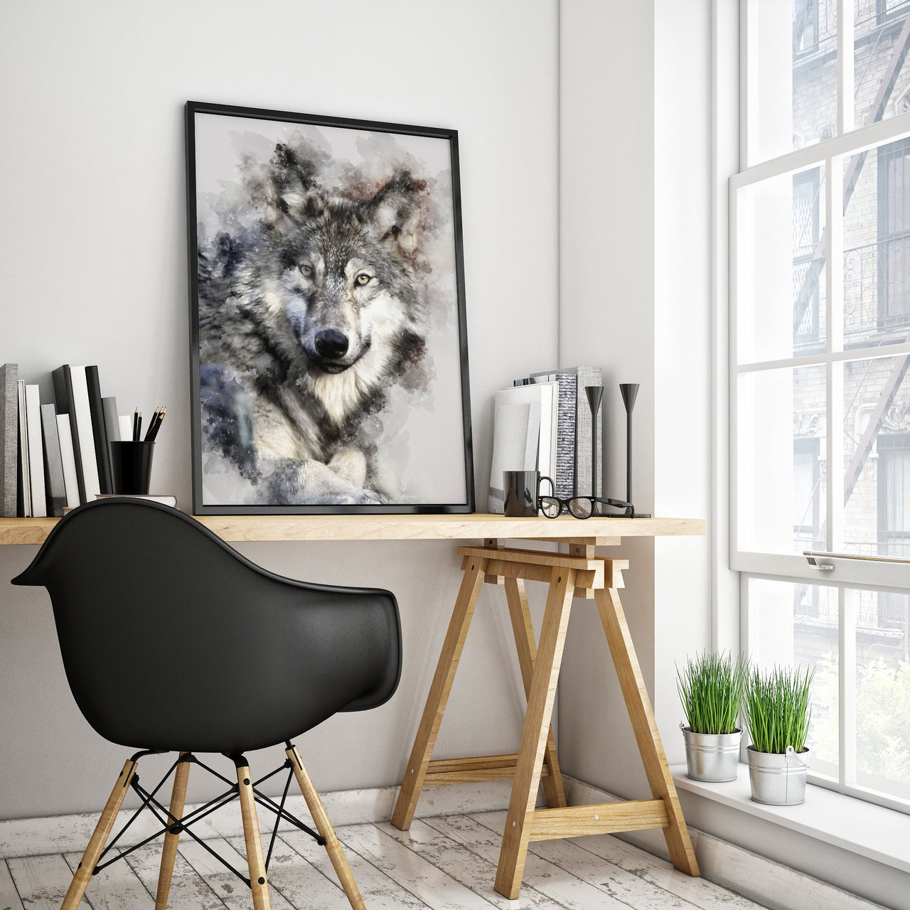 Wolf - poster - USA printed - 4 SIZES -