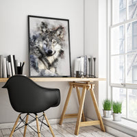 Thumbnail for Wolf - poster - USA printed - 4 SIZES -