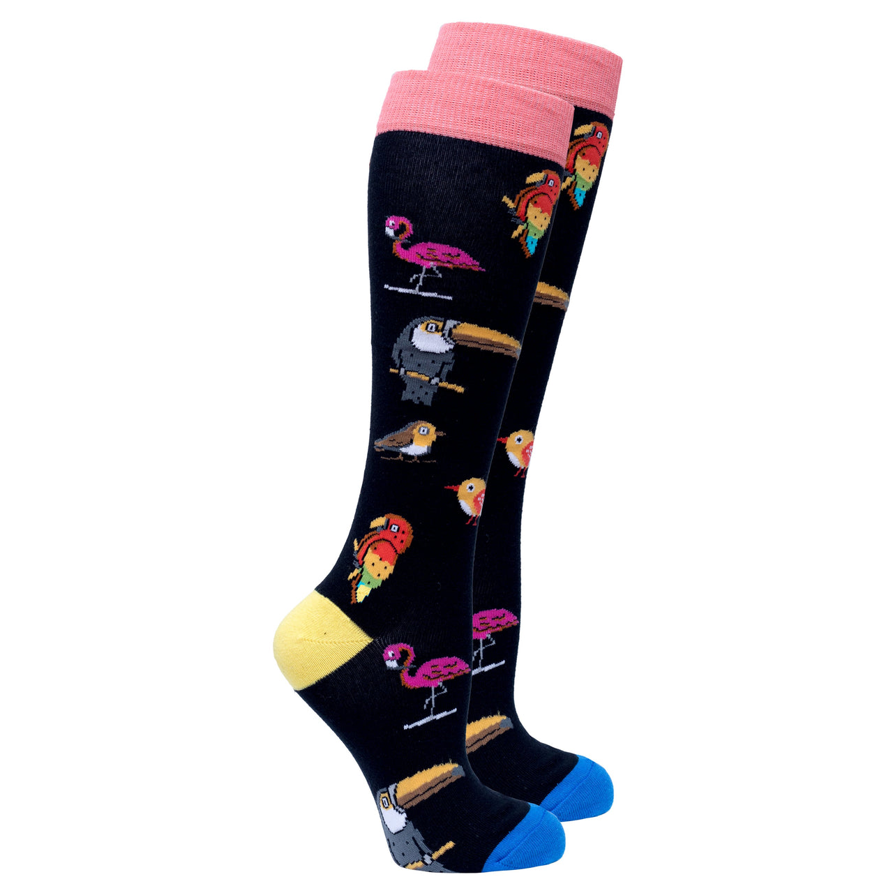 Women's Wildlife Knee High Socks Set - 5 PACK -