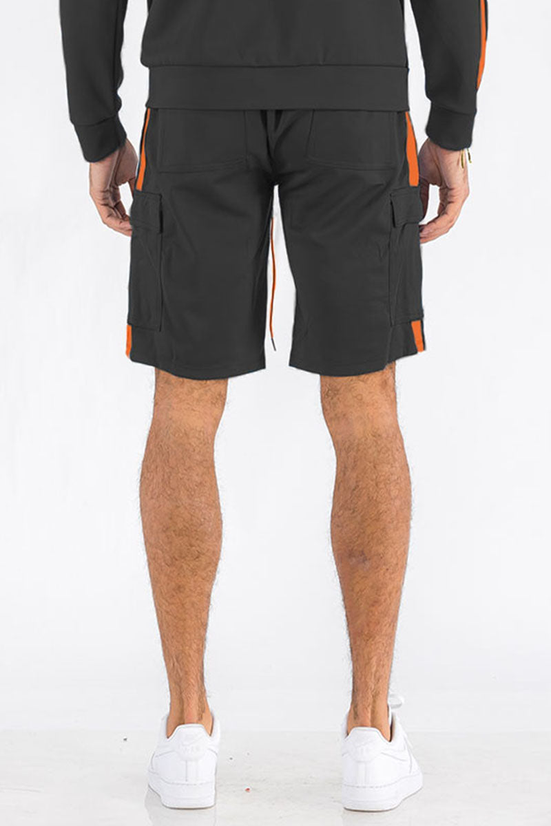 Two Stripe Cargo Shorts - 1 COLOR -