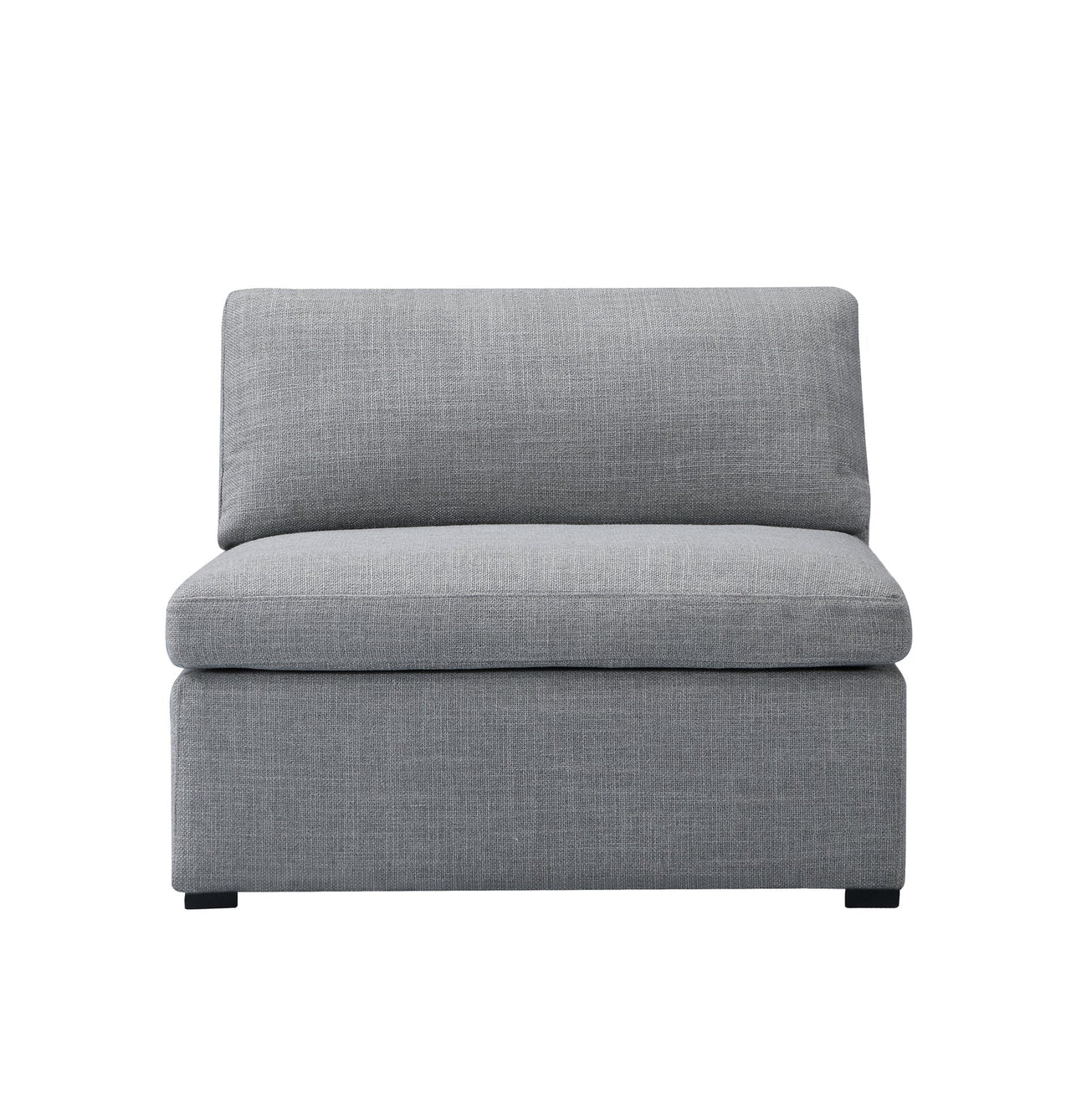 GFURN - Inès Sofa - 1-Seater Single Module - Grey Fabric -