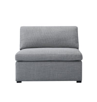 Thumbnail for GFURN - Inès Sofa - 1-Seater Single Module - Grey Fabric -