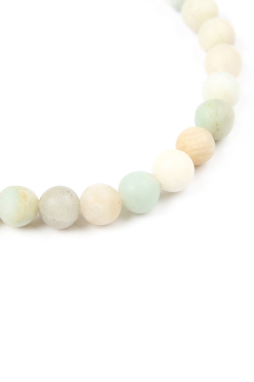 Riah Fashion - "Love and Be Loved" Natural Stone Stretch Bracelet - 2 TONES -