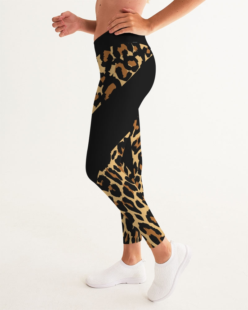 Chaluisant - Animal Print Women's Yoga Pants -