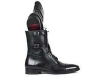 Thumbnail for Paul Parkman - Men's High Boots Black Calfskin -