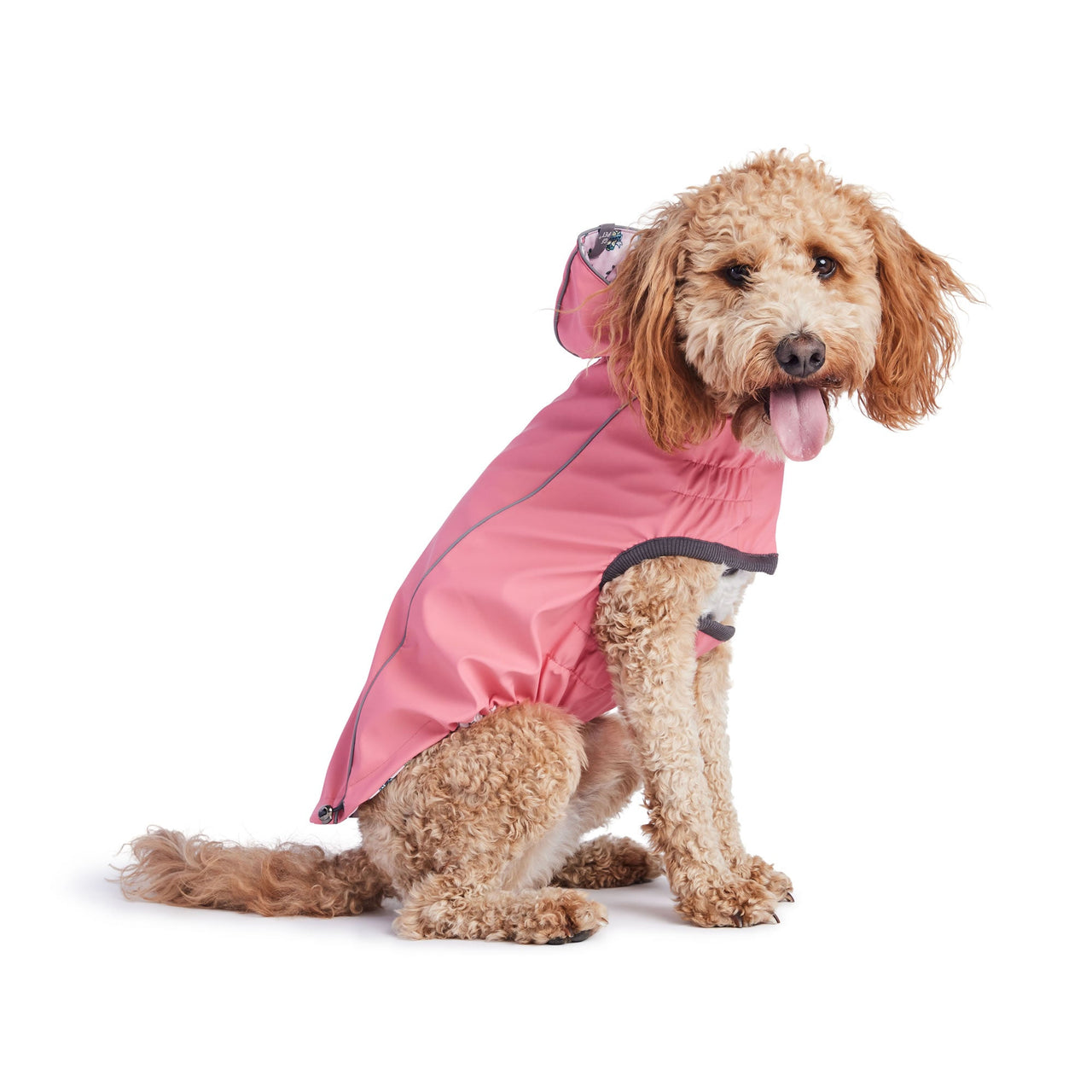 Reversible Elasto-Fit Raincoat - Pink/Pink - 9 SIZES -