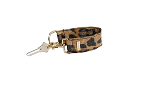 Keyper - Brown Leopard Vegan Leather KEYPER® Key Ring - 2 OPTIONS -