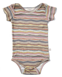 Thumbnail for Cabin Measures - Baby Onesie / Organic Cotton Baby Bodysuit / MAKING WAVES -