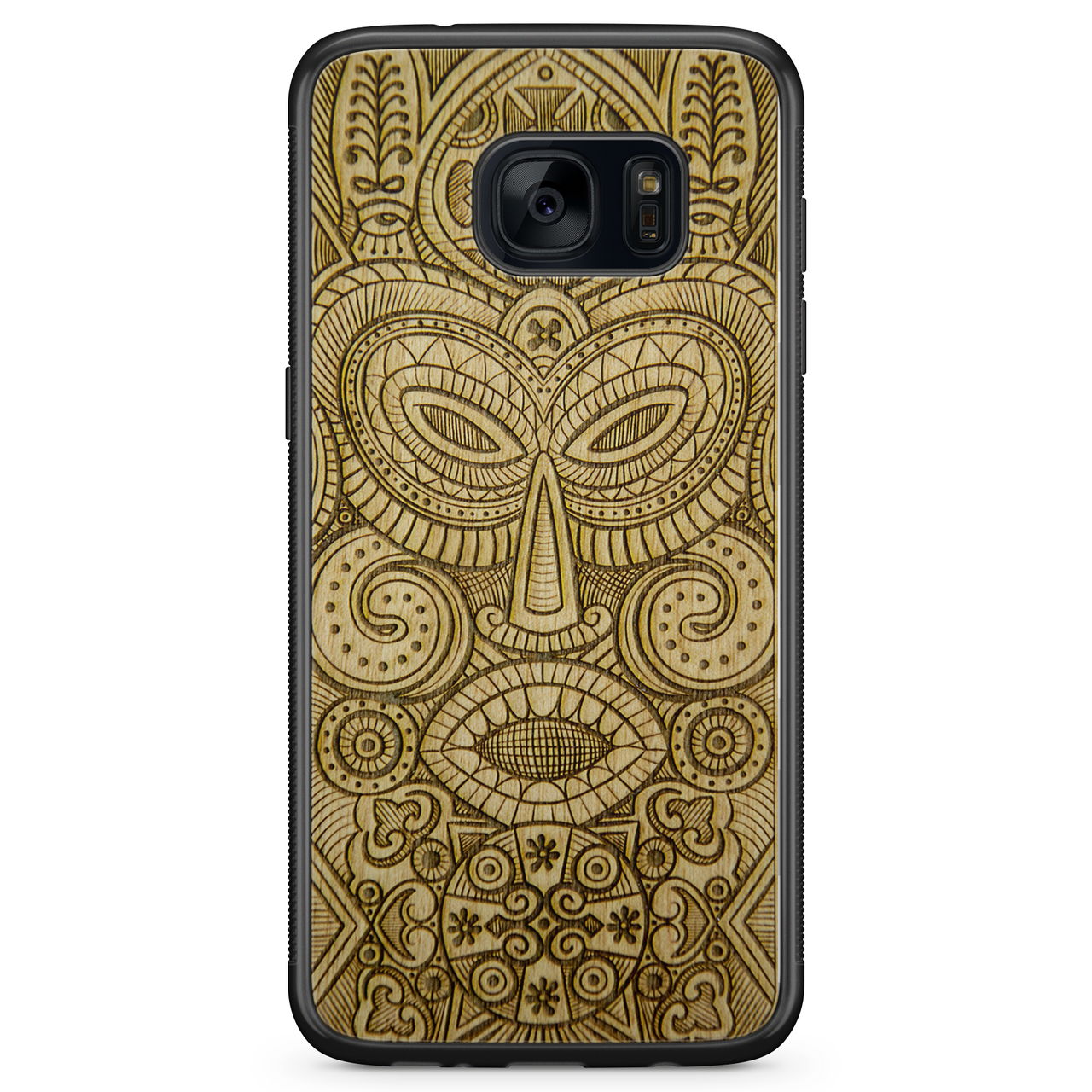 MMORE - Tribal Mask - Wooden phone case - FITS 56 PHONES - FIND YOURS! -