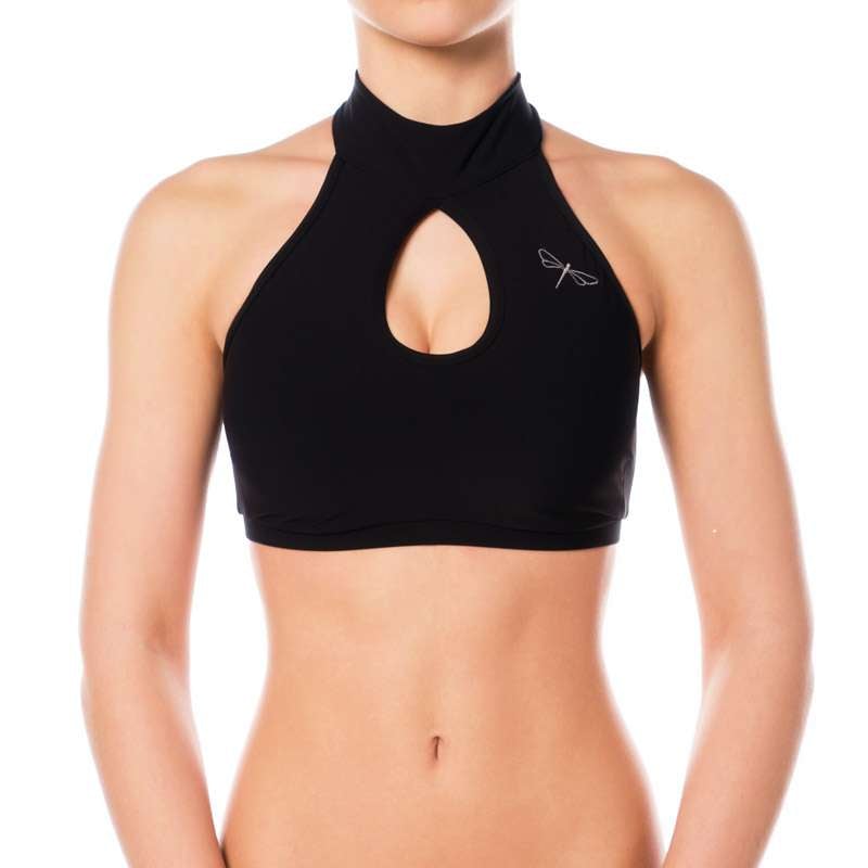 Dragonfly - High Neck Sports Bra Terri - 10 COLORS -