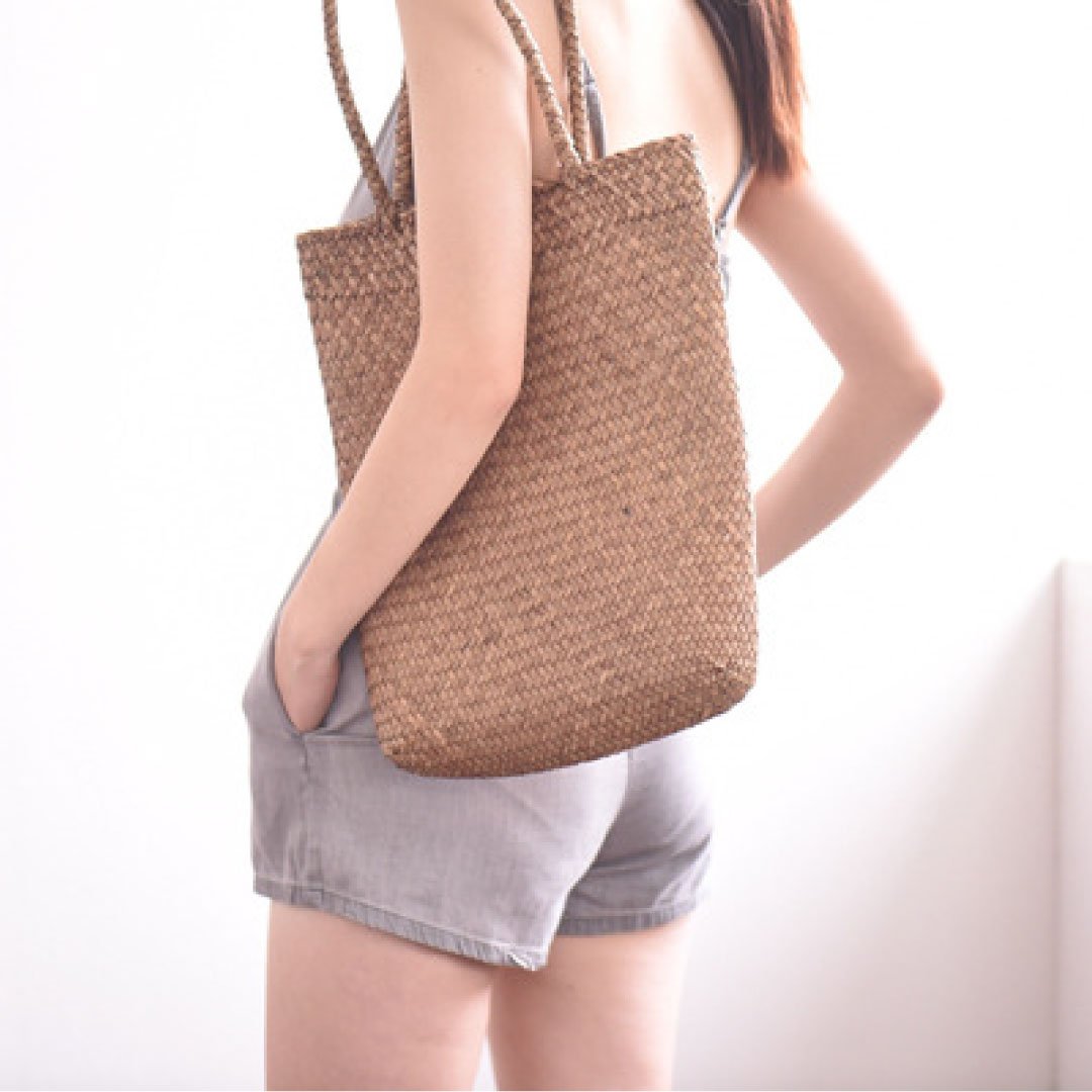 ClaudiaG - Straw Shopping Bag - 1 COLOR -