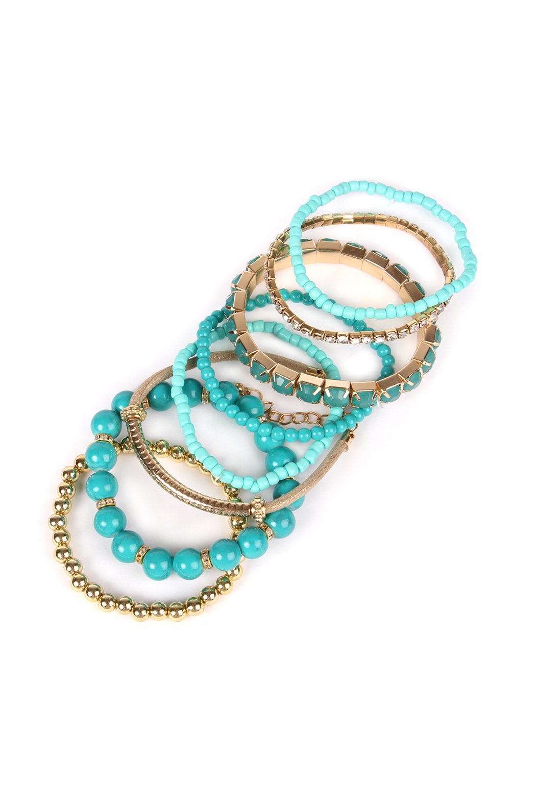 Multicolor Beaded Stretch Bracelet  - 26 COLORS