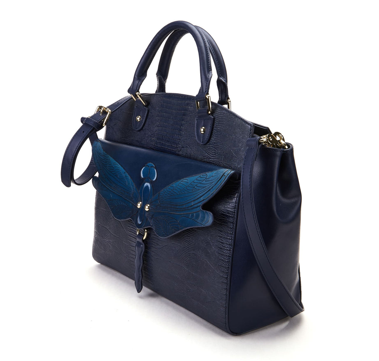 Bellorita - Dragonfly Blue Shoulder Bag - 1 COLOR -