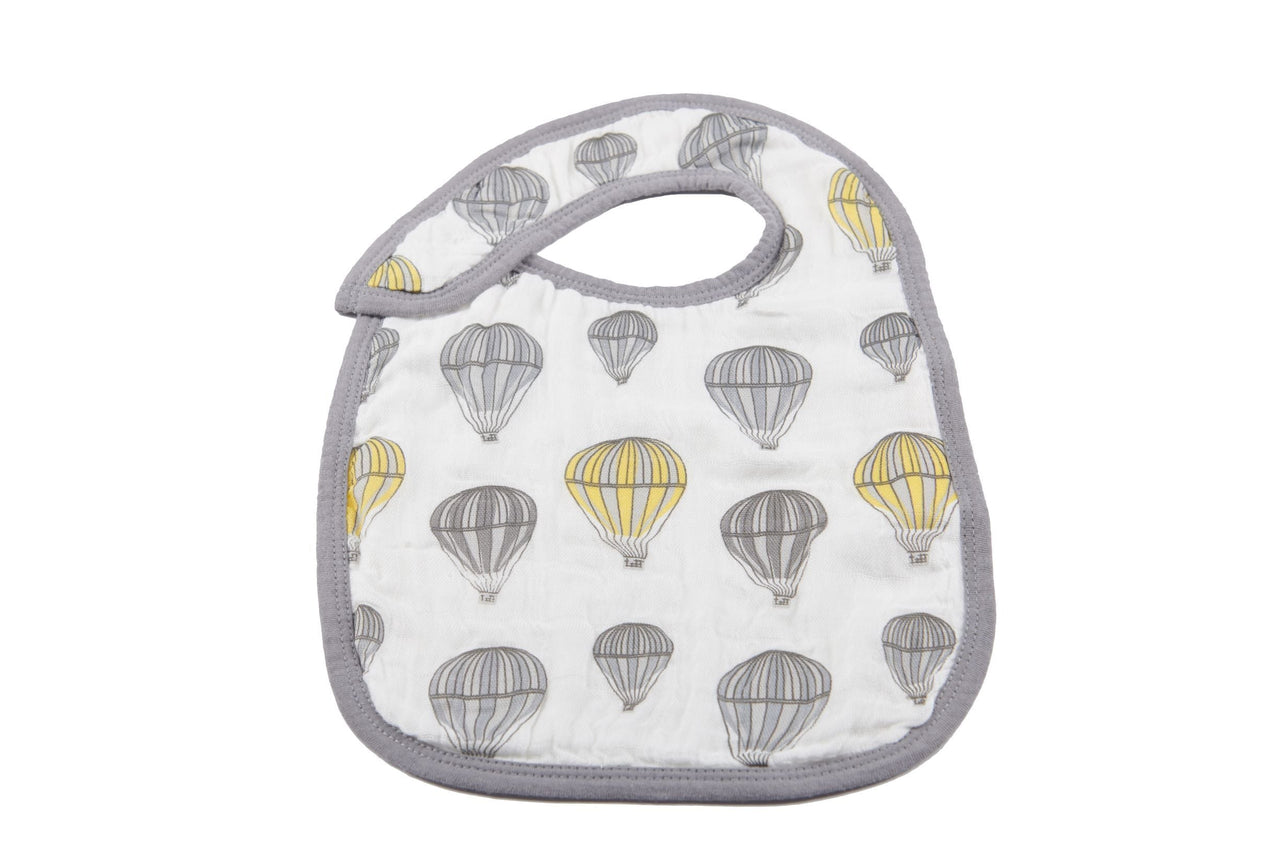 Traveler Bamboo Muslin Snap Bibs 3PK -