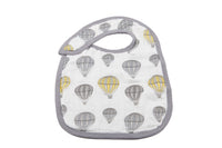 Thumbnail for Traveler Bamboo Muslin Snap Bibs 3PK -