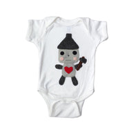 Thumbnail for Tin Man -The Wonderful Wizard of Oz - Baby Onesie - 1 COLOR -