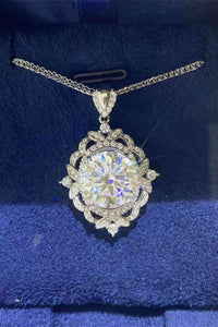 Thumbnail for 5 Carat Moissanite 925 Sterling Silver Necklace