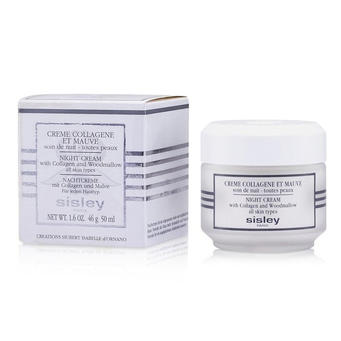 SISLEY - Botanical Night Cream With Collagen & Woodmallow -