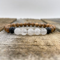 Thumbnail for Kingston - Moonstone, Light Sandalwood, & Lava Rock -