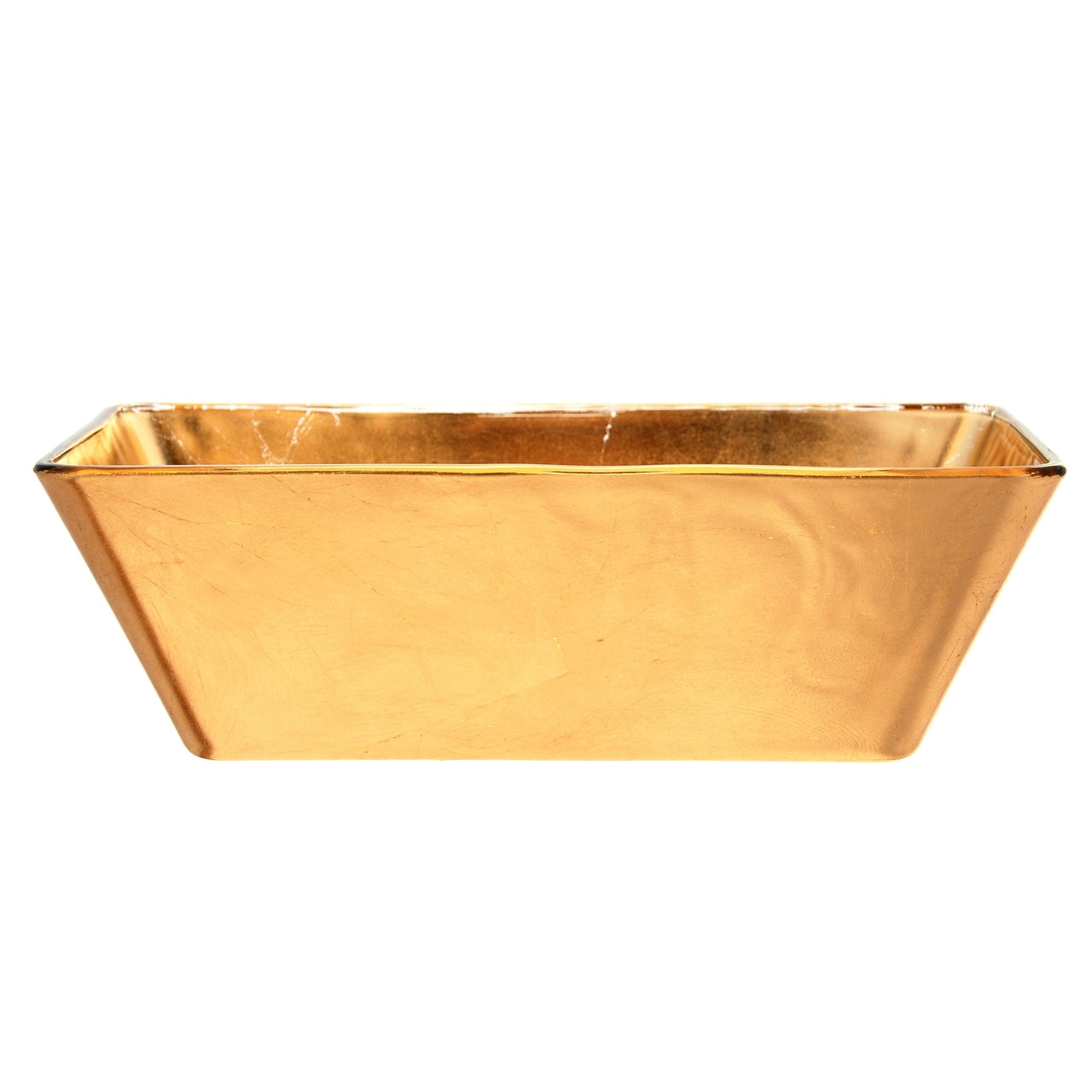 GILT - Gold Gilded 13" Rectangular Bowl -