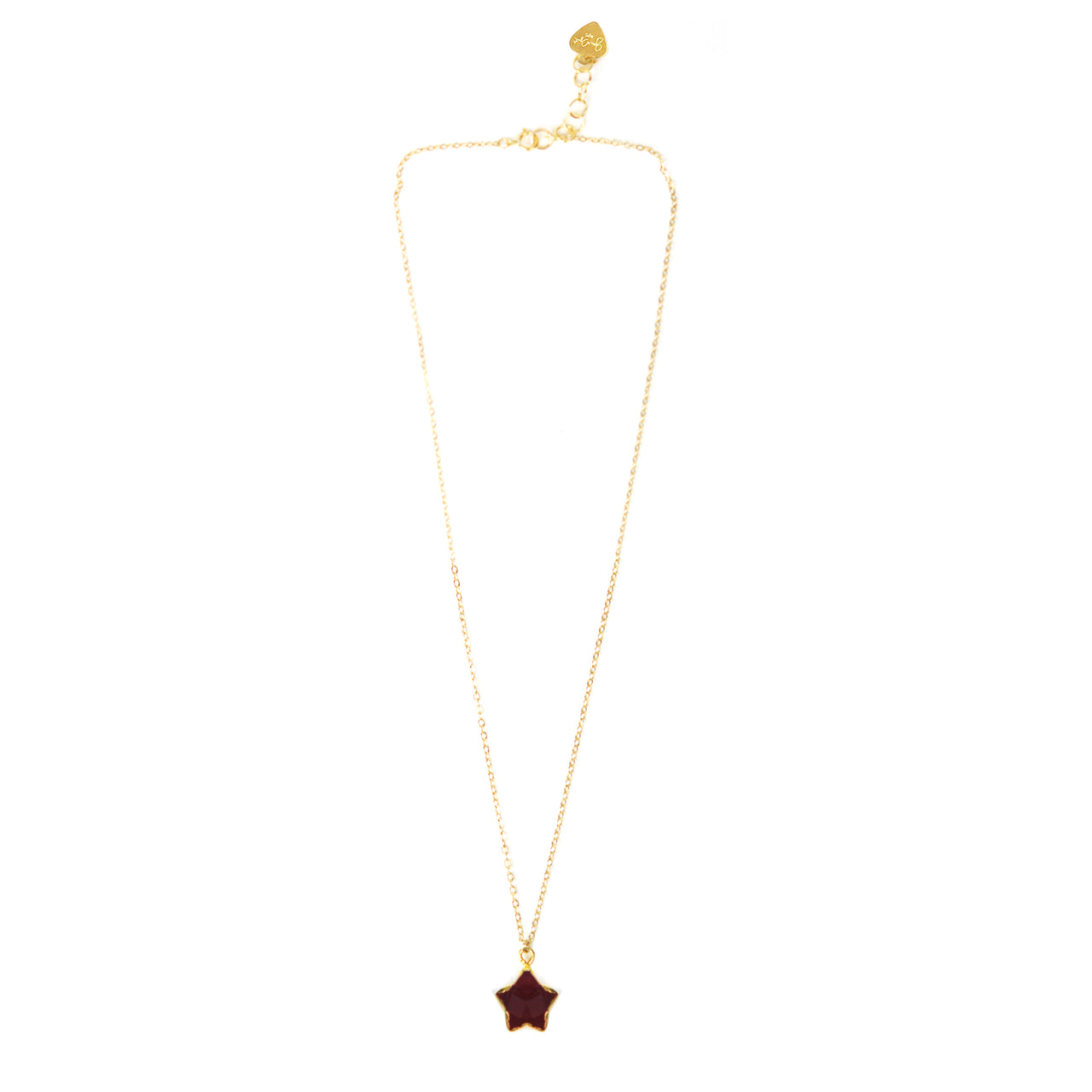 Gena Myint - Ruby Star Necklace -