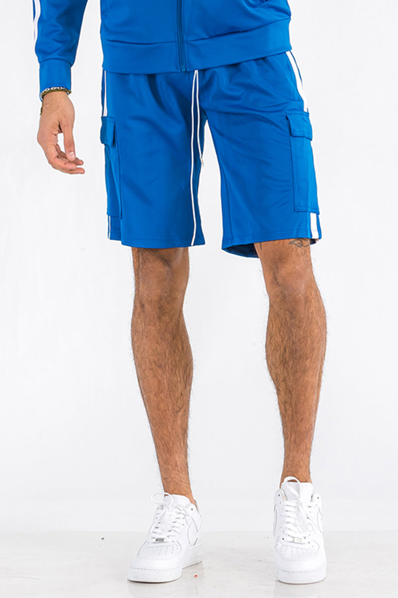 Two Stripe Cargo Shorts - 1 COLOR -