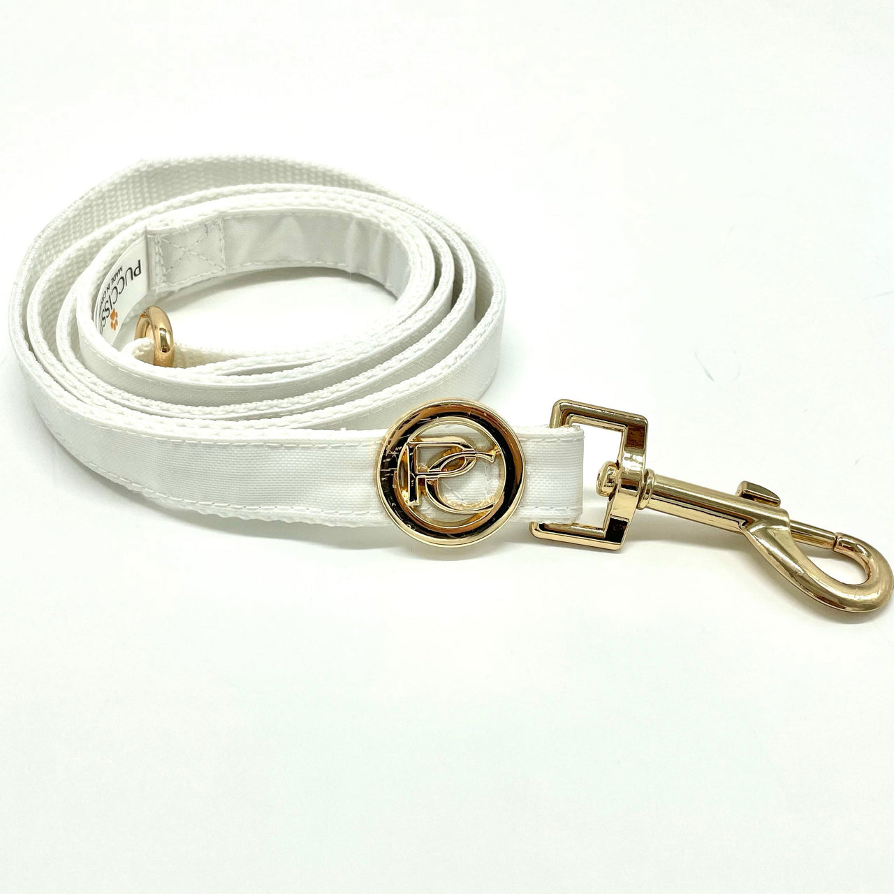 Puccissime - White Rain Matching Leash -