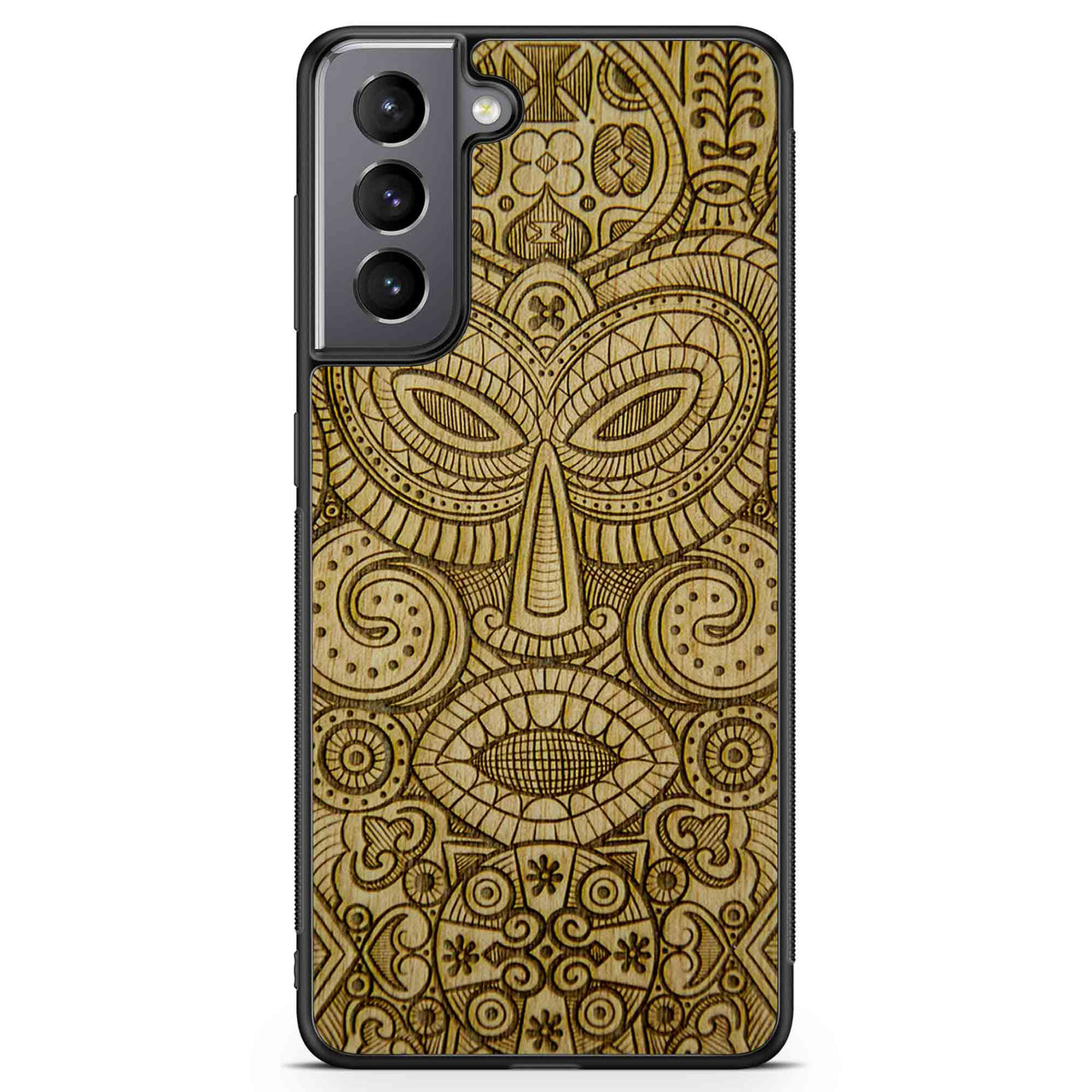 MMORE - Tribal Mask - Wooden phone case - FITS 56 PHONES - FIND YOURS! -