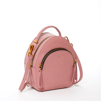 Thumbnail for Amanda Dusty Pink Convertible Backpack Purse -