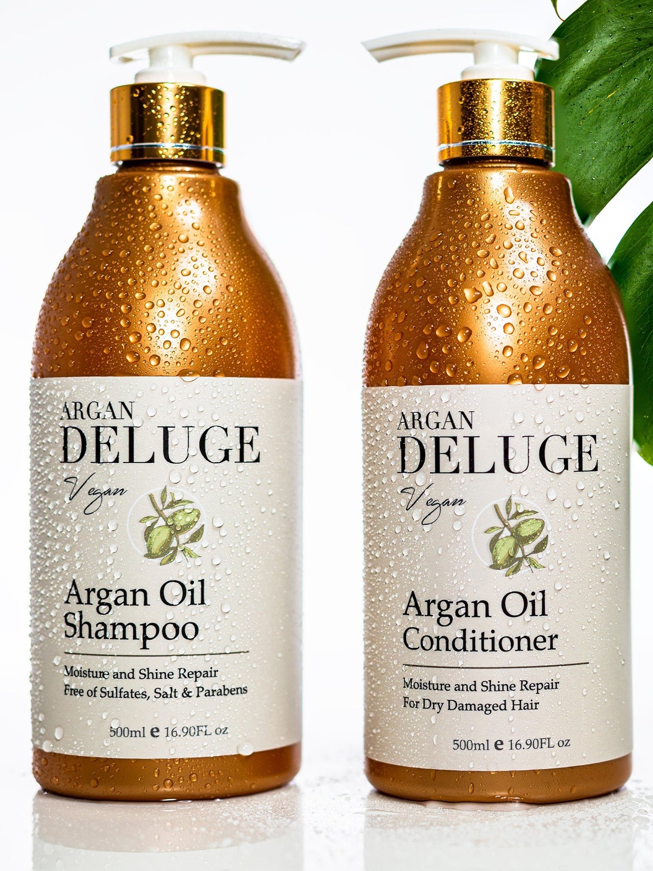 DELUGE - Shampoo and Conditioner - Argan Oil -