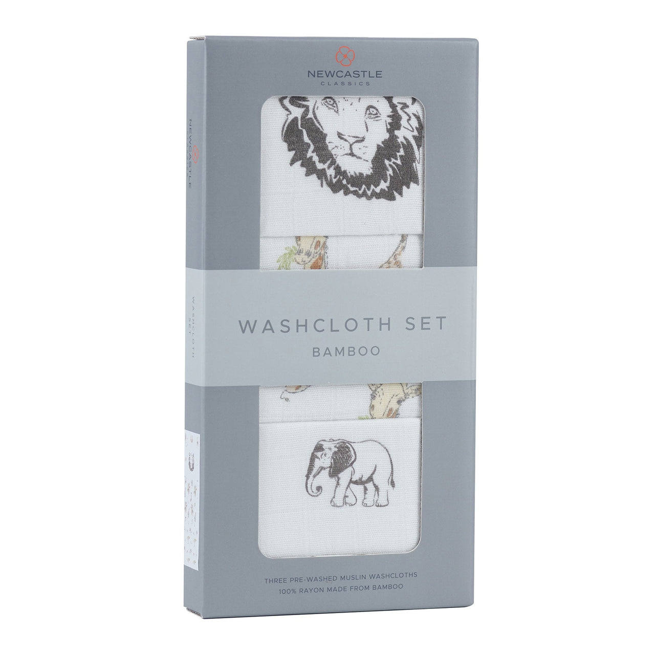 Newcastle - On the Savannah Washcloth Set 3pk -