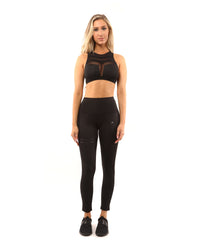 Thumbnail for Savoy - Laguna Sports Bra - Black - 1 COLOR -