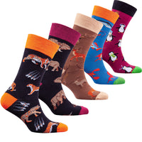 Thumbnail for Men's Animal Planet Socks - 5 PACK -