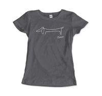 Thumbnail for Pablo Picasso Dachshund Dog (Lump) Artwork T-Shirt - 6 COLORS