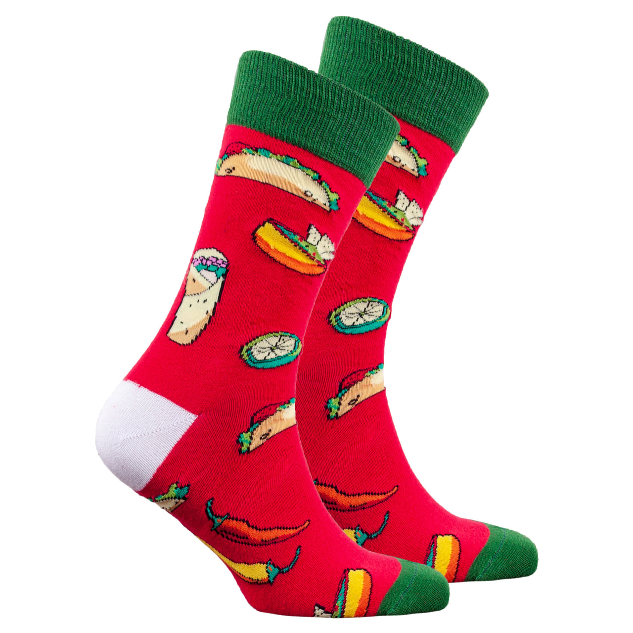 Men's Chili Tacos Socks - 1 COLOR -