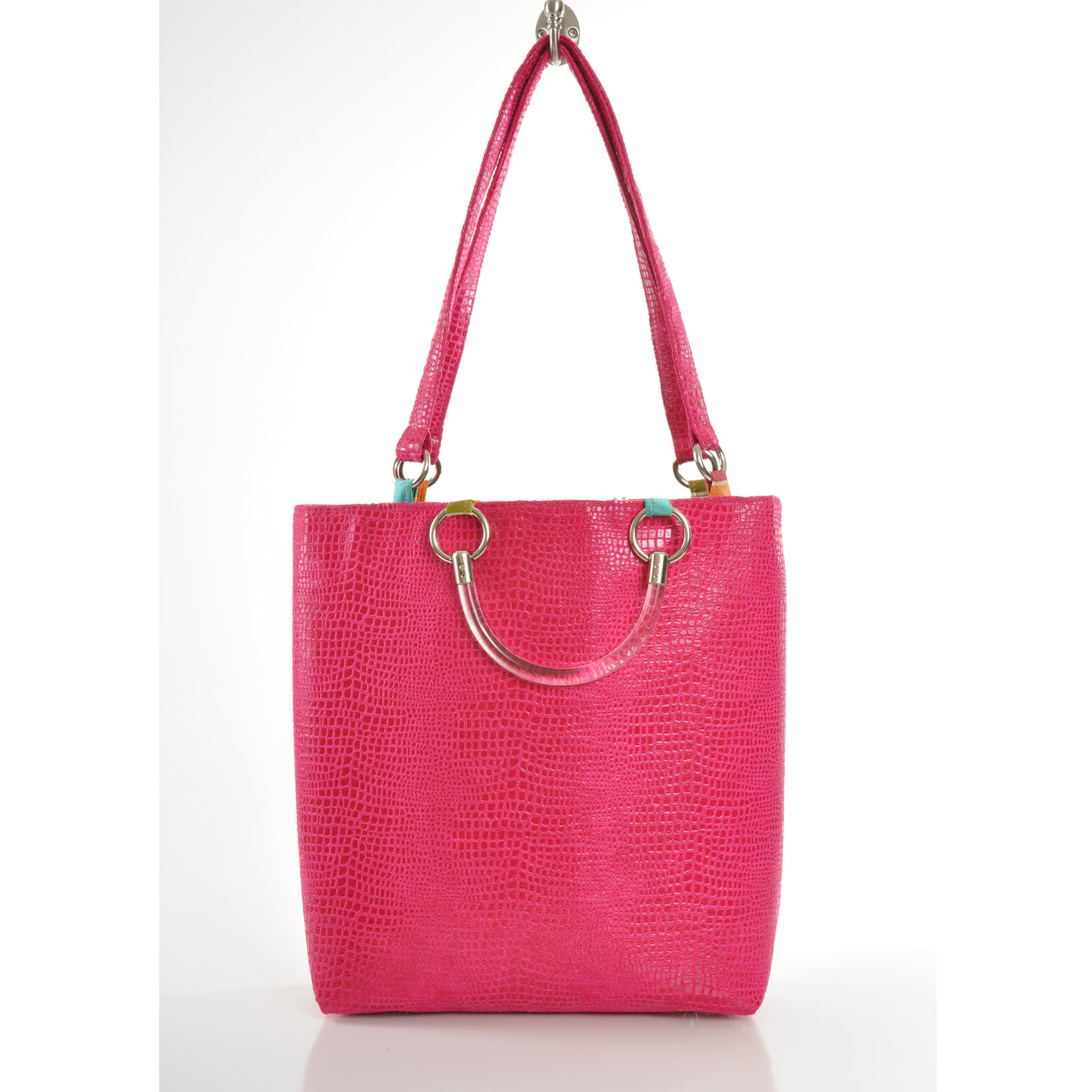 Boa Hot Pink Large Tote - 1 COLOR -