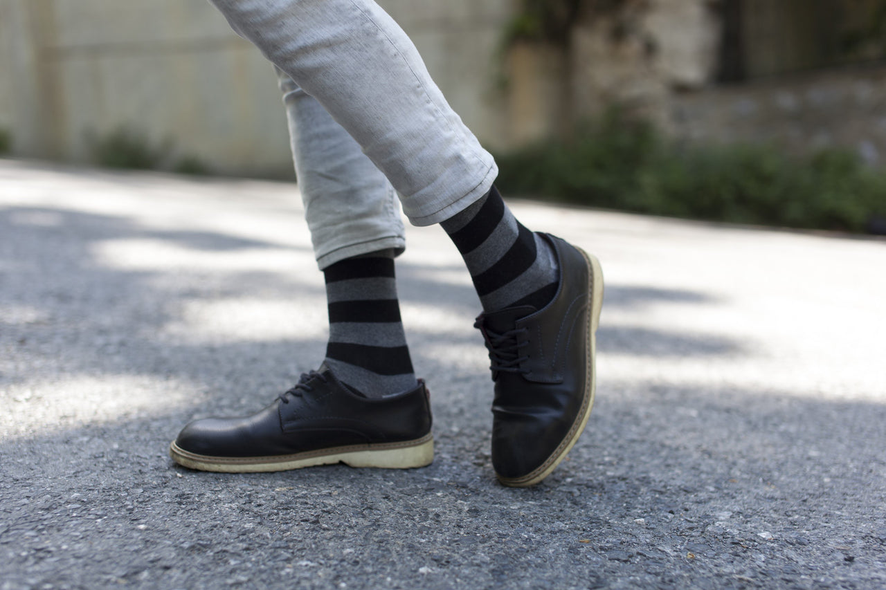 Men's Iron Gate Stripe Socks - 1 COLOR -