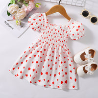 Thumbnail for Printed Square Neck Smocked Dress - T - 5 SIZES - 5 COLORS -