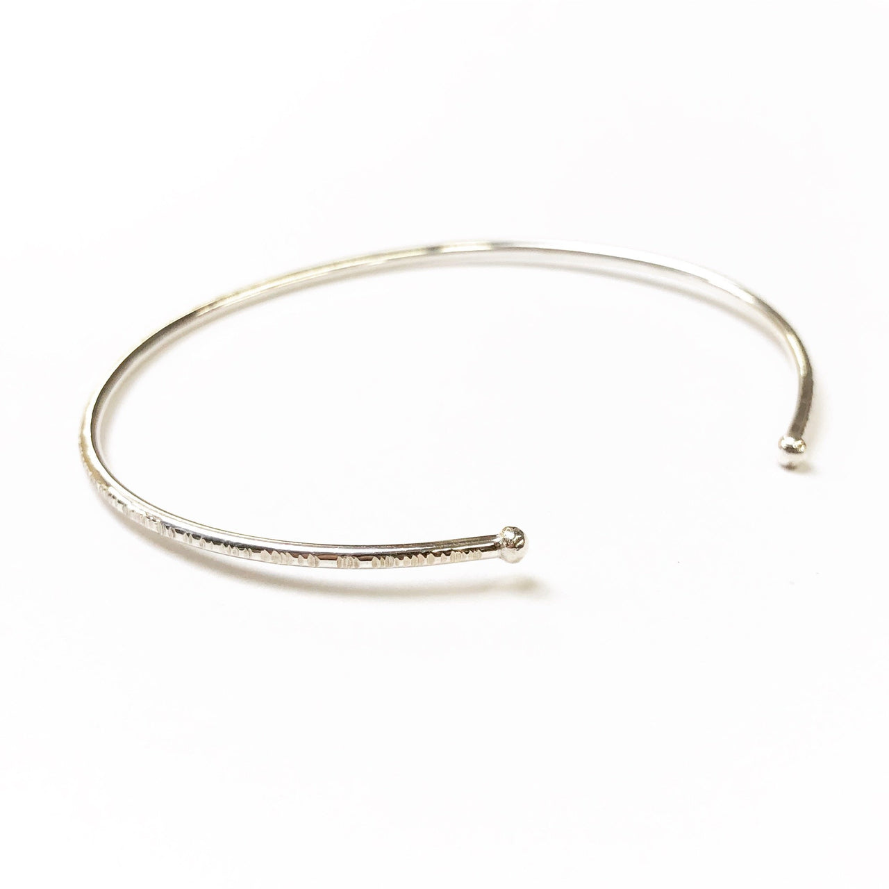 Cassie Textured Cuff Bracelets - 2 GOLDS - 1 STERLING SILVER -