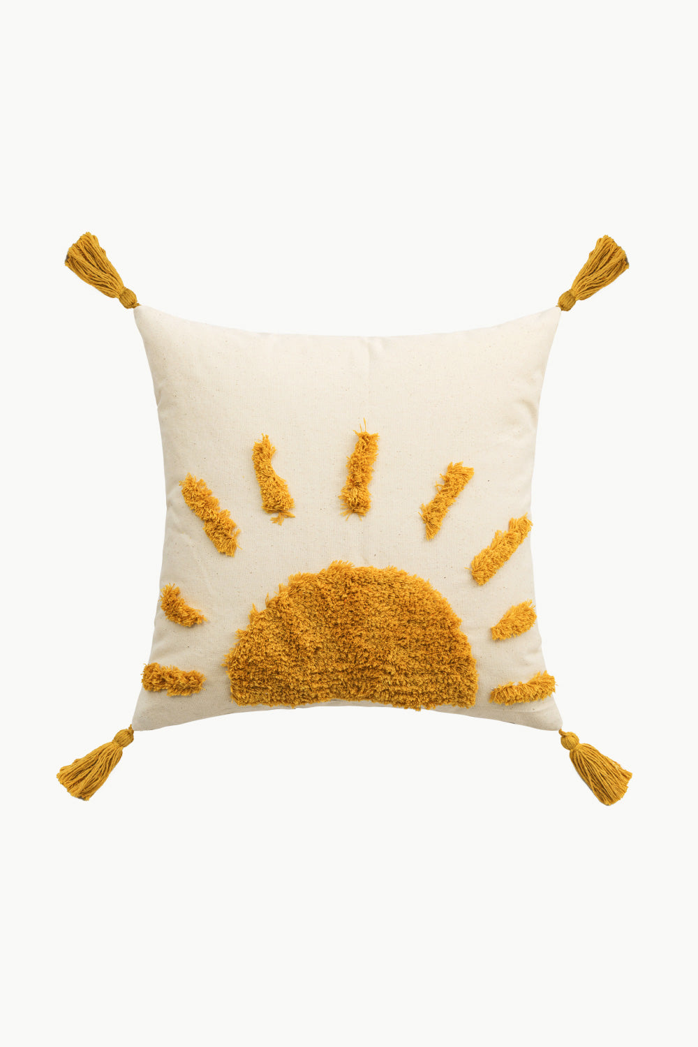 Sun Graphic Tassel Decorative Throw Pillow Case - T - 2 DESIGNS -